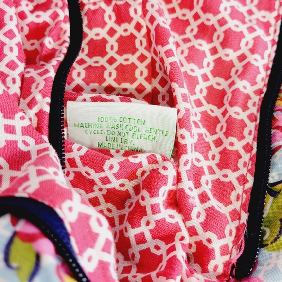Vera Bradley Hope Garden Shoulder Bag Pocketbook Rn# 156007 Retired - Picture 12 of 12